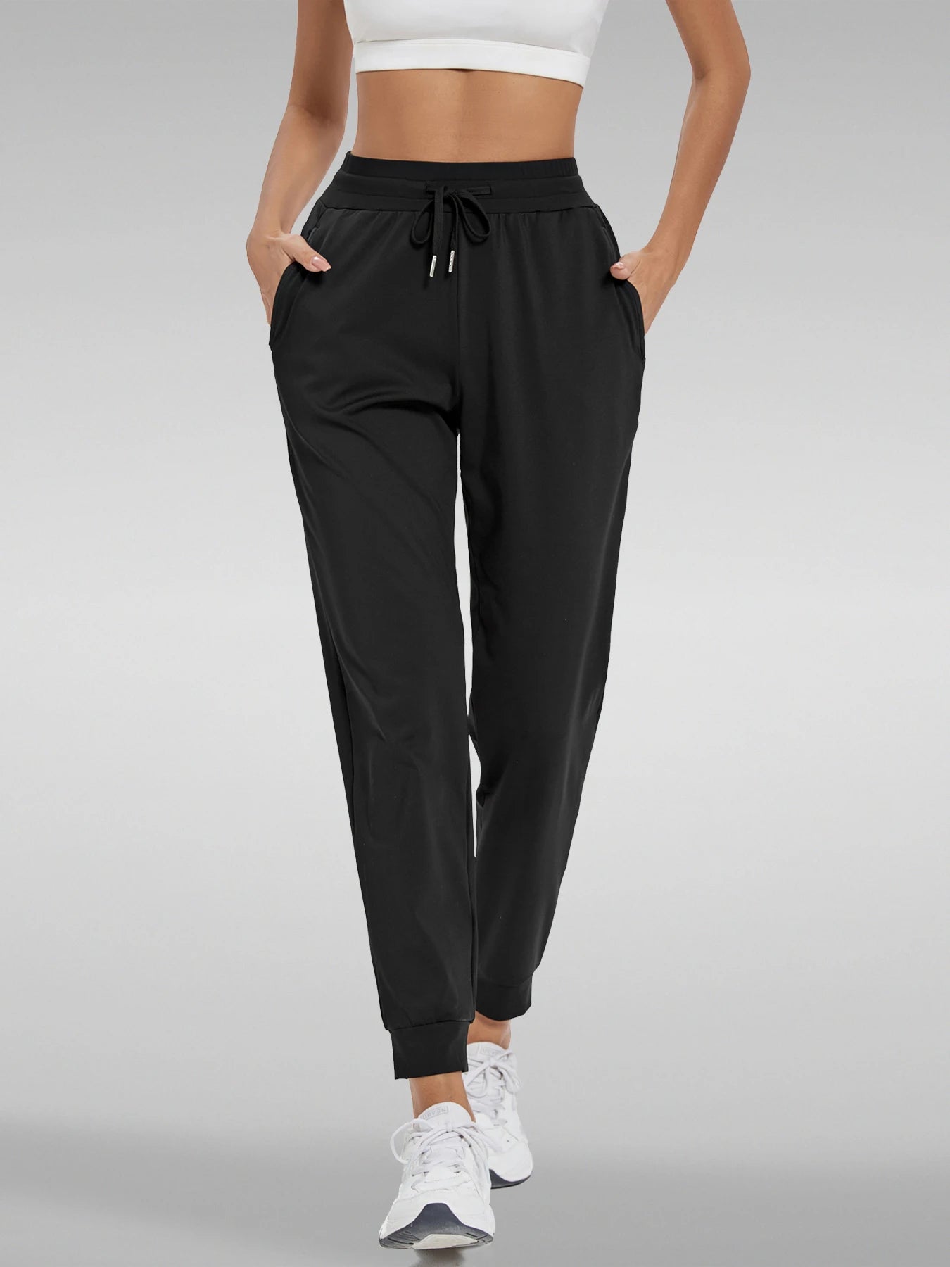Women's High Waisted Joggers With Pockets Yoga Sweatpants