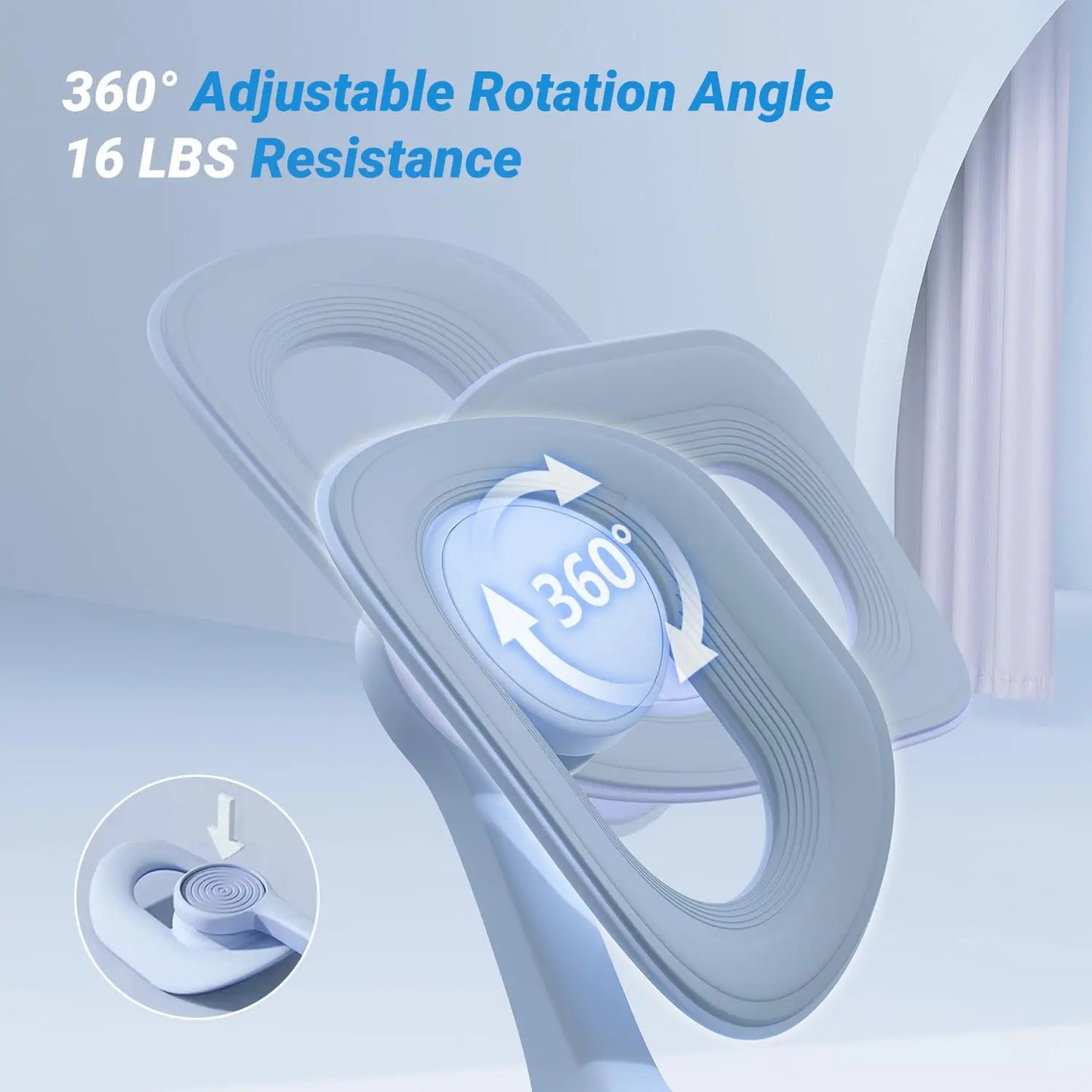 MERACH Inner Thigh Trainer Pelvic Floor Strengthener