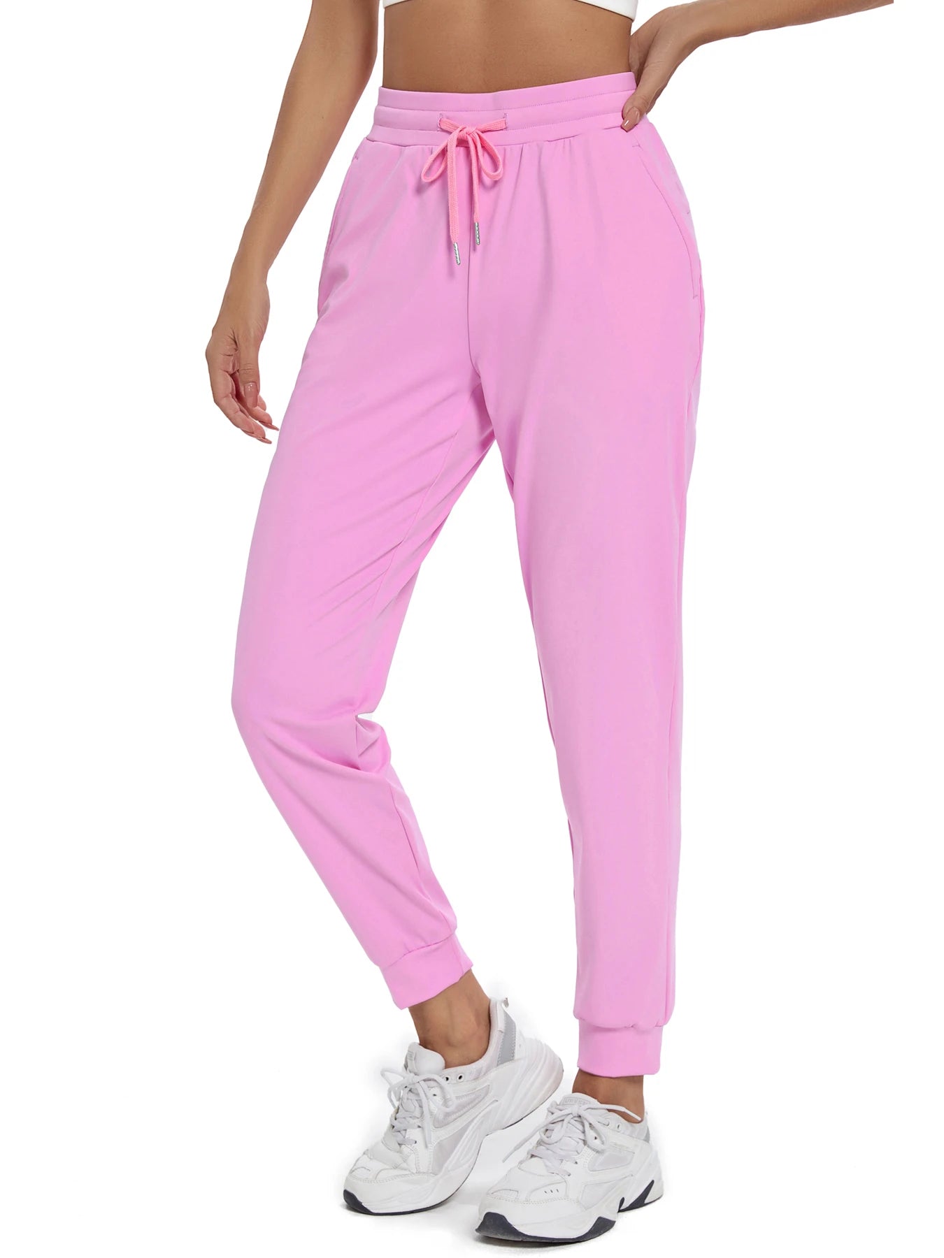 Women's High Waisted Joggers With Pockets Yoga Sweatpants
