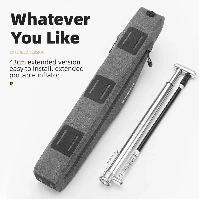 RockBros 1.5L Waterproof Triangle Bike Bag Double Zipper