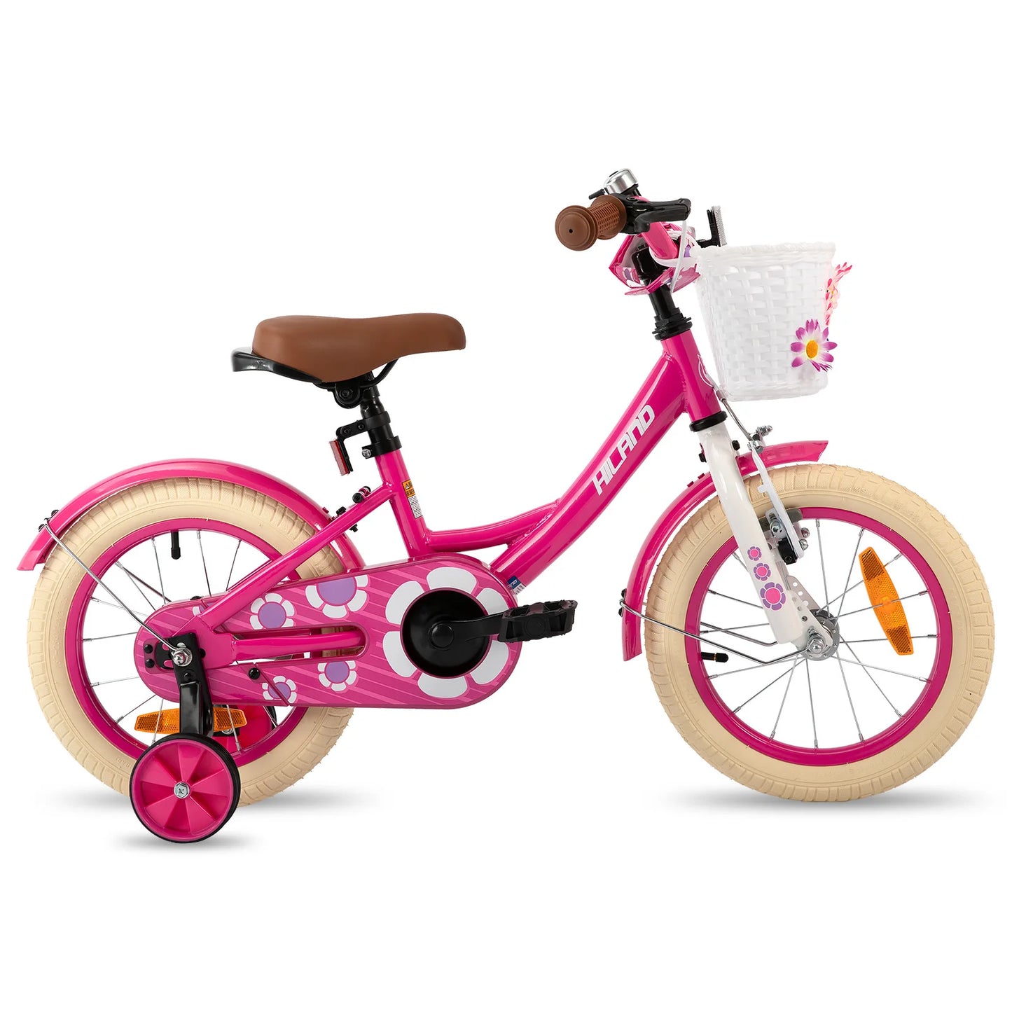 Joystar Kids Bicycle With Basket And Stabilisers