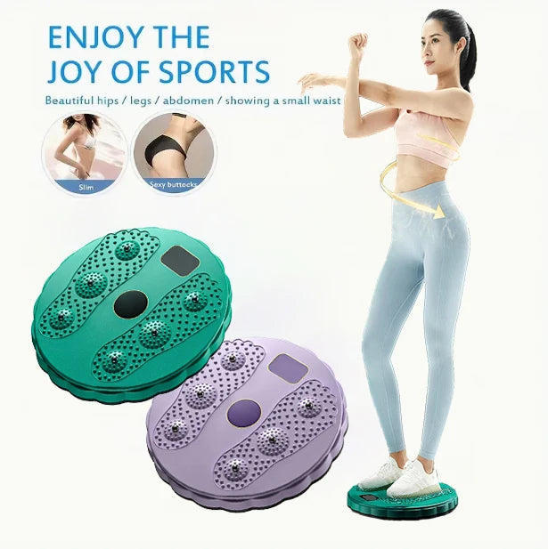 Waist Twisting Disc Magnetic Trainer for Weight Loss and Fitness