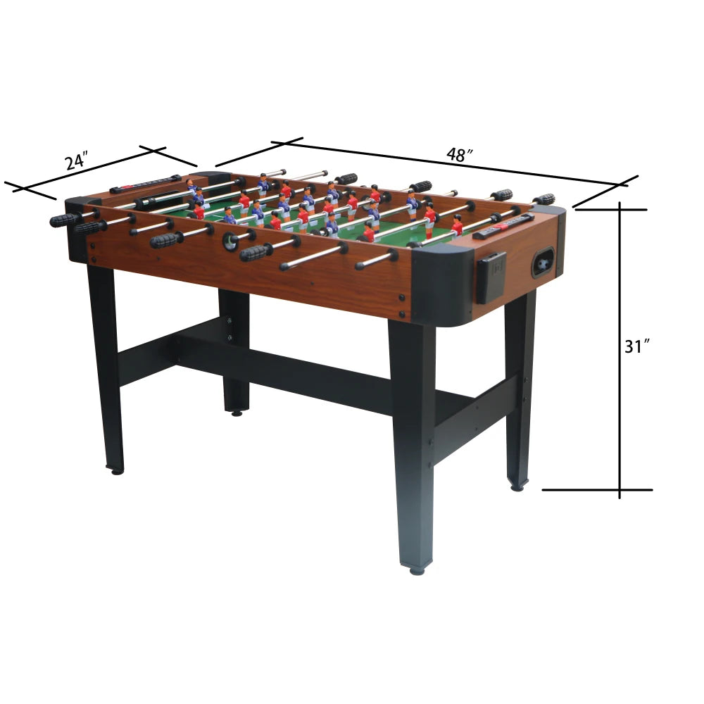 Solid Wood Foosball Table Soccer Game Table For Kids