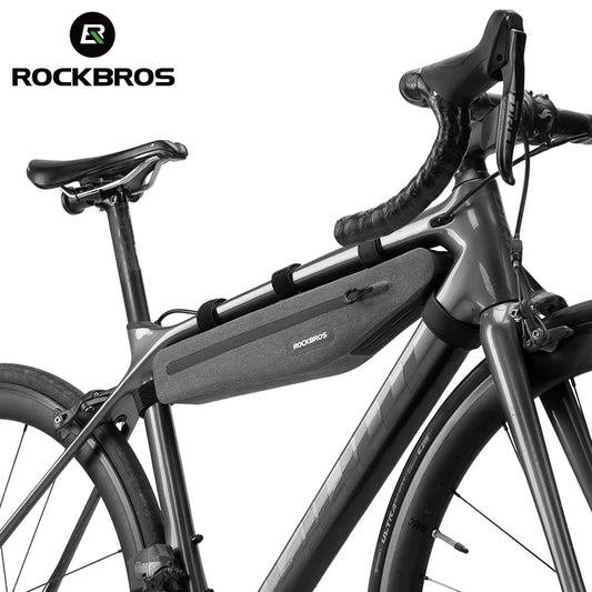 RockBros 1.5L Waterproof Triangle Bike Bag Double Zipper