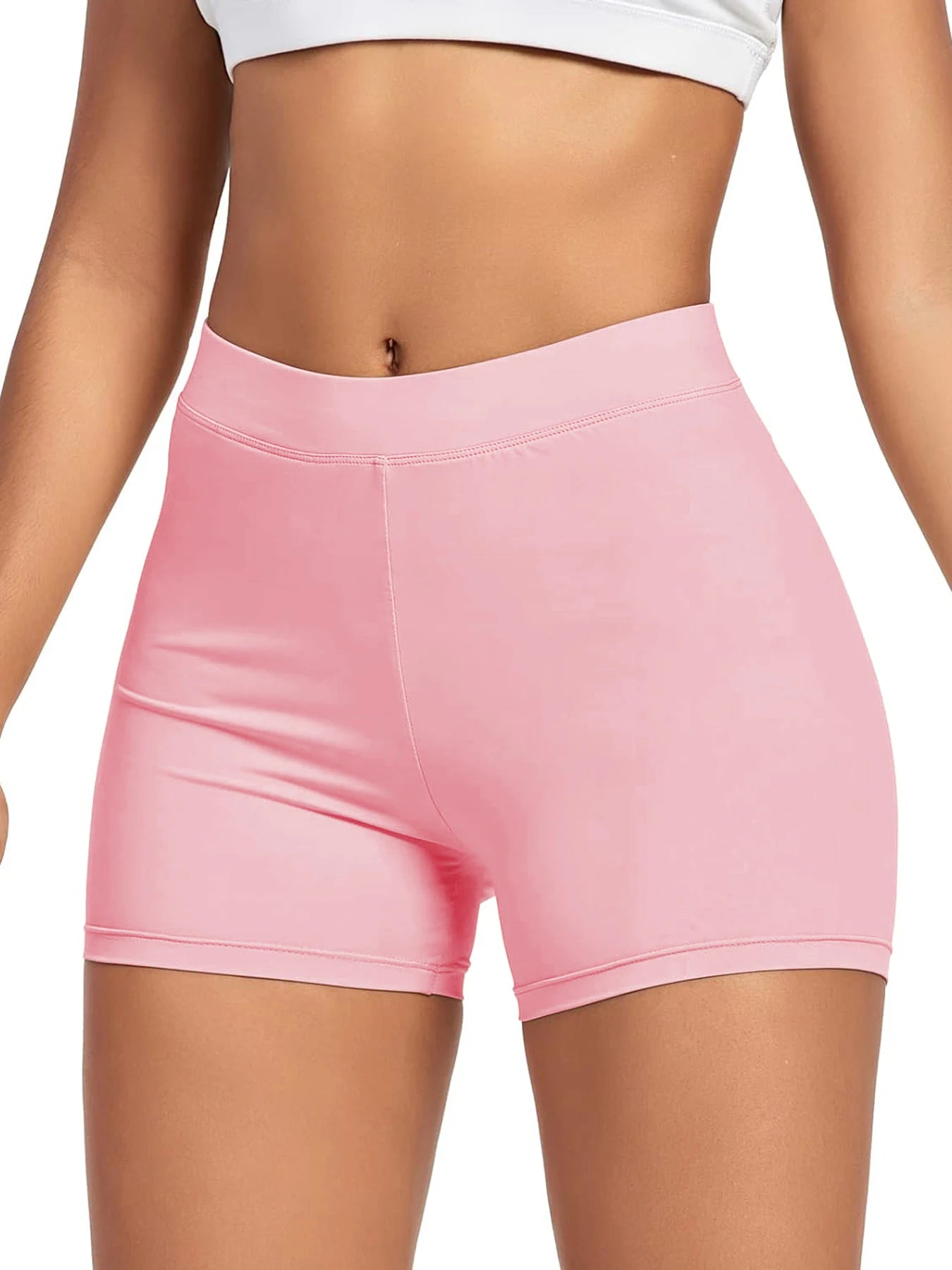 High Waist Yoga Shorts Women Seamless Quick Dry Fitness