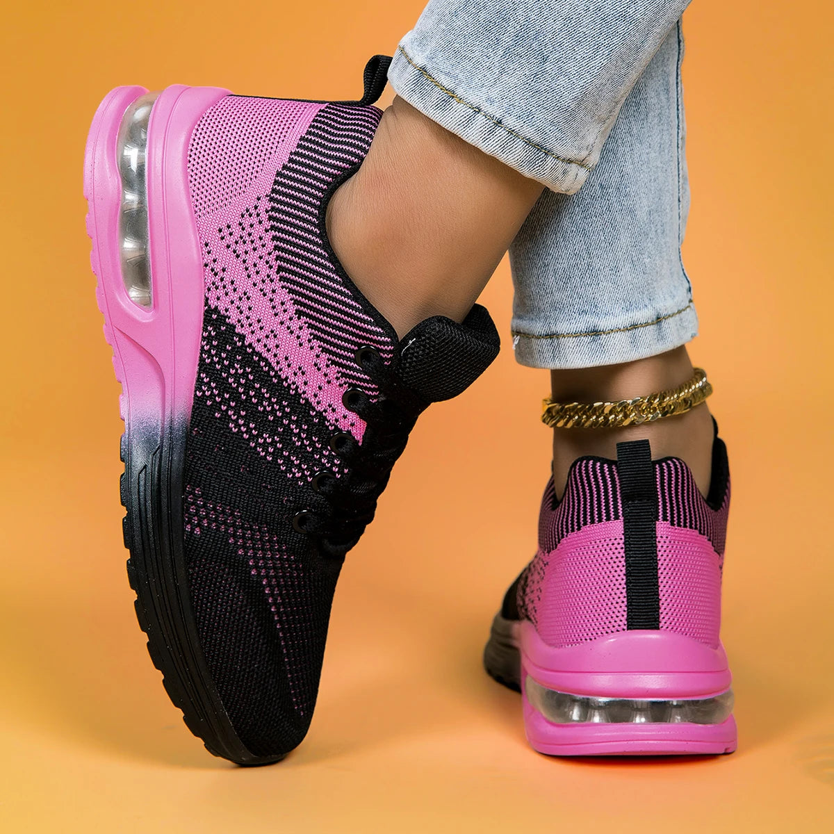 Unisex Running Shoes Breathable Lightweight Mesh Comfort