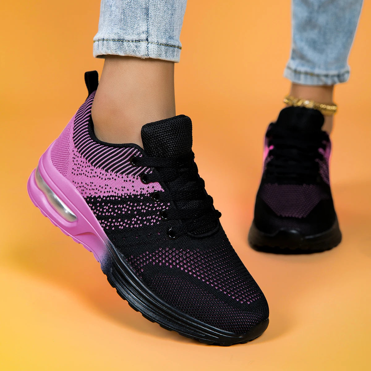 Unisex Running Shoes Breathable Lightweight Mesh Comfort