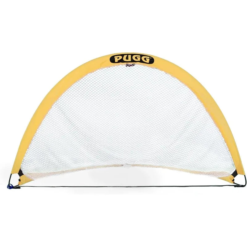 PUGG 6 Foot Portable Soccer And Football Goal Set Boxed