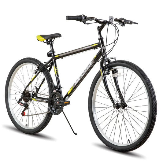 Joystar Hiland Mountain Bike For Adults Unisex 21 Speed High Carbon Steel Frame MTB