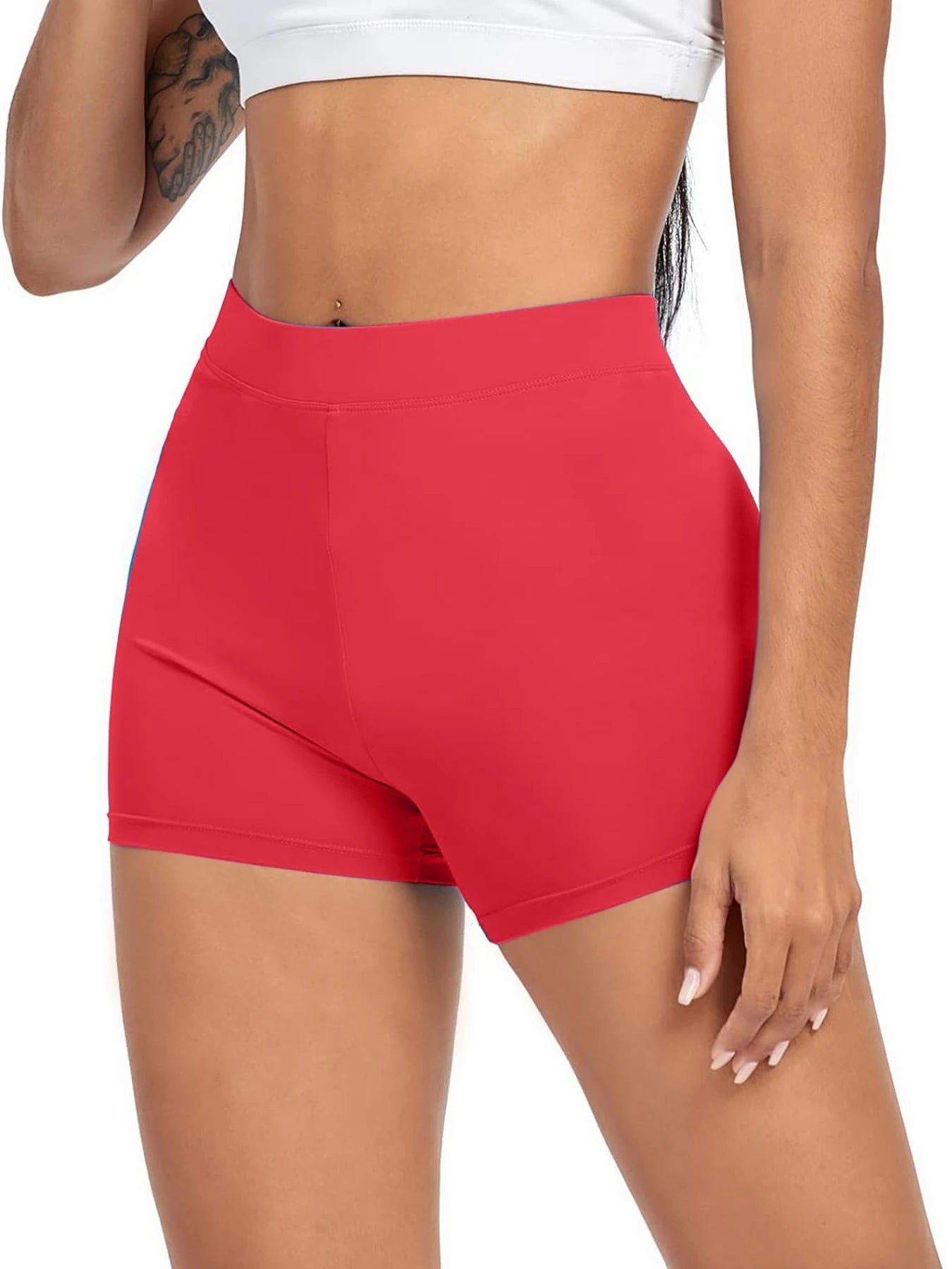 High Waist Yoga Shorts Women Seamless Quick Dry Fitness