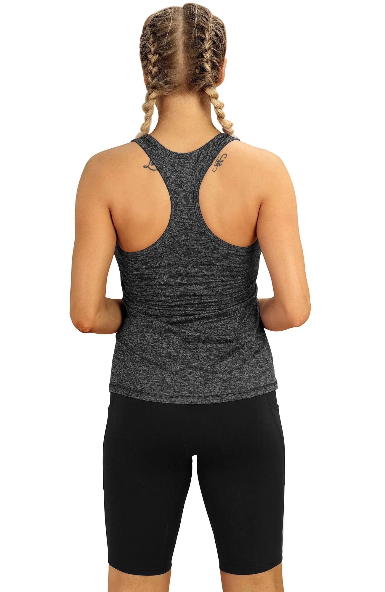 3 Pack Women Loose Yoga Tank Tops Quick Dry Workout Shirts