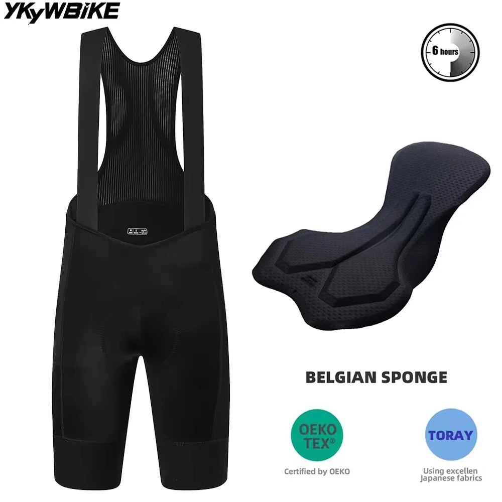 Mens Cycling Bib Shorts Padded MTB Pro Interface Road Bike