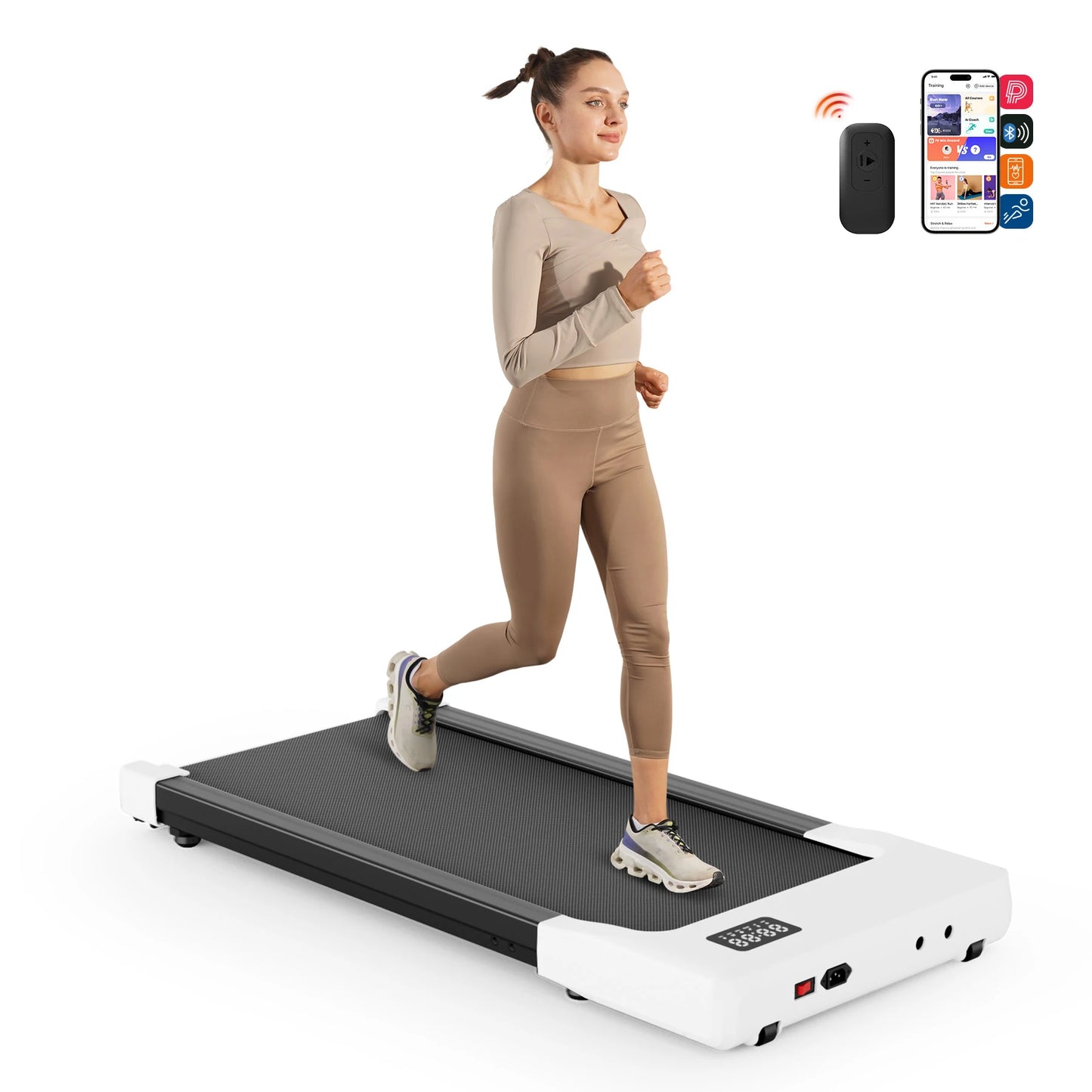 Walking Pad Under Desk Treadmill 2 In 1 With LED Display