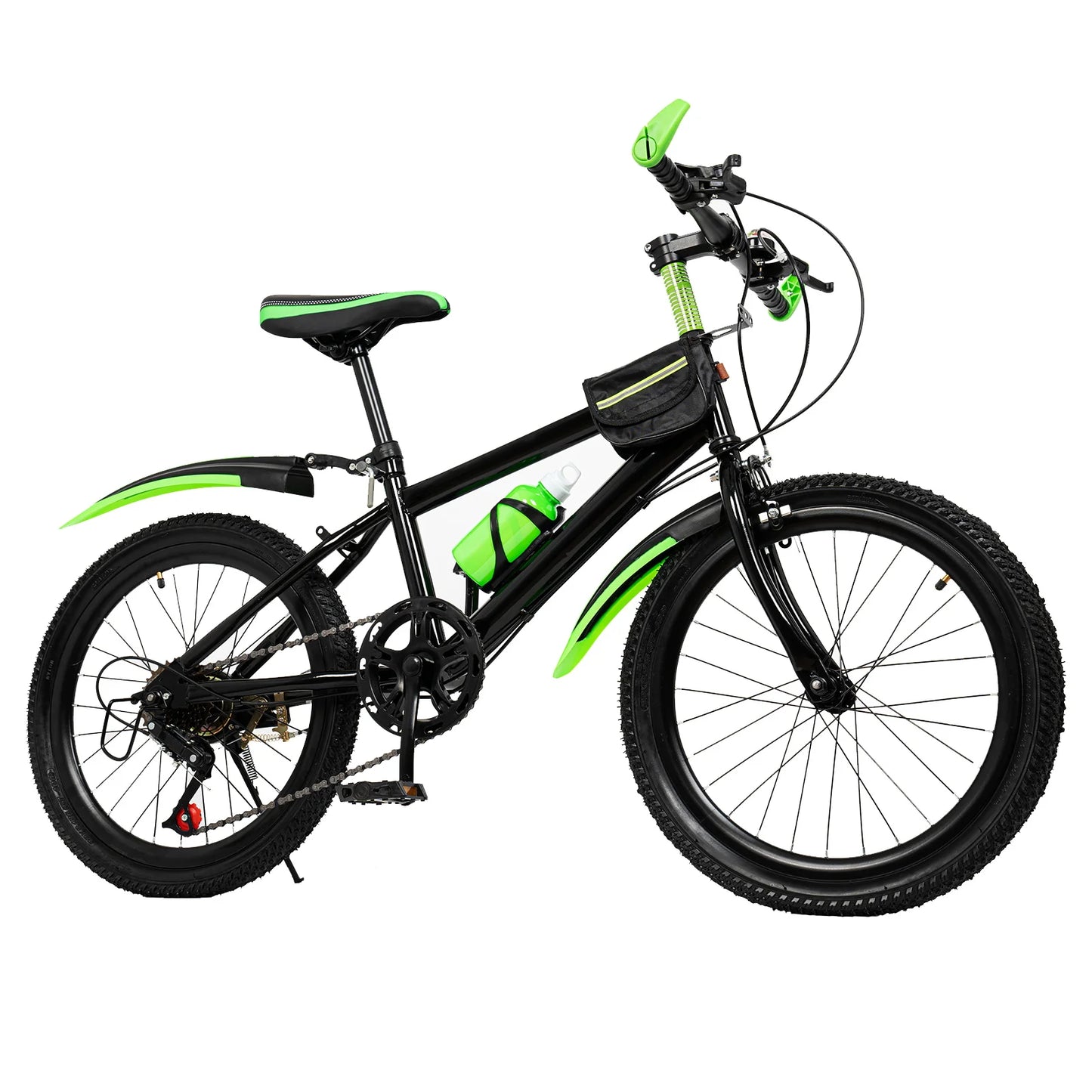 Adjustable Children's Mountain Bike With 7 Speed Braking System Bell