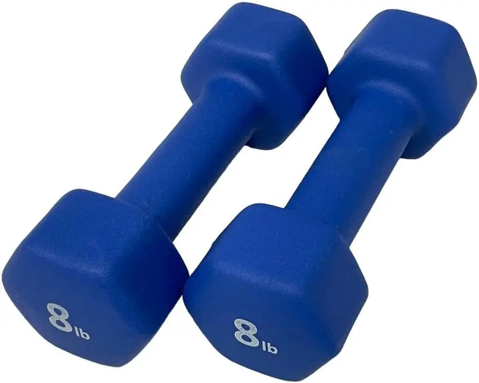 Neoprene Coated Dumbbell Hand Weights Set For Home Gym