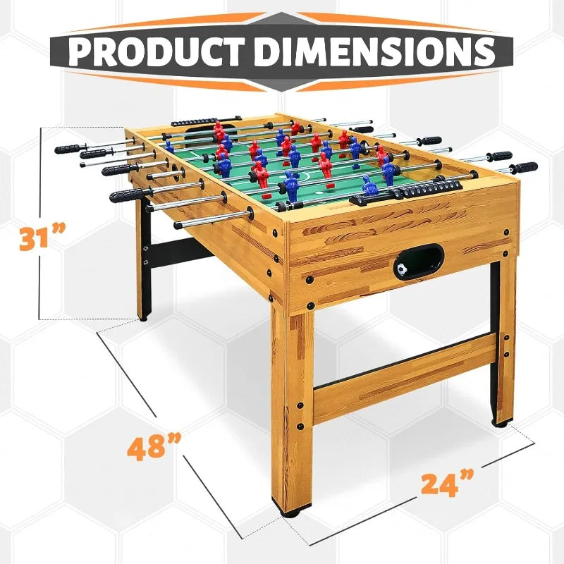 Seydrey 48 Inch Full Size Foosball Table With Score Keeper