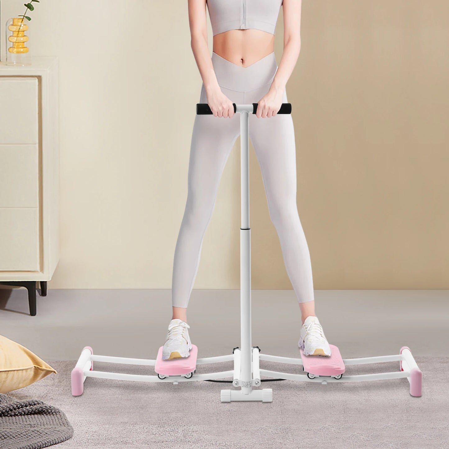 Foldable Adjustable Leg Exercise Equipment for Hip and Thigh Tone
