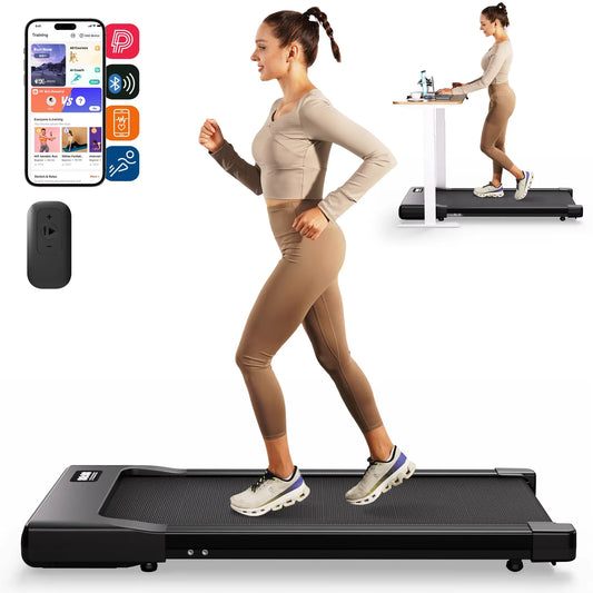 Walking Pad Under Desk Treadmill 2 In 1 With LED Display