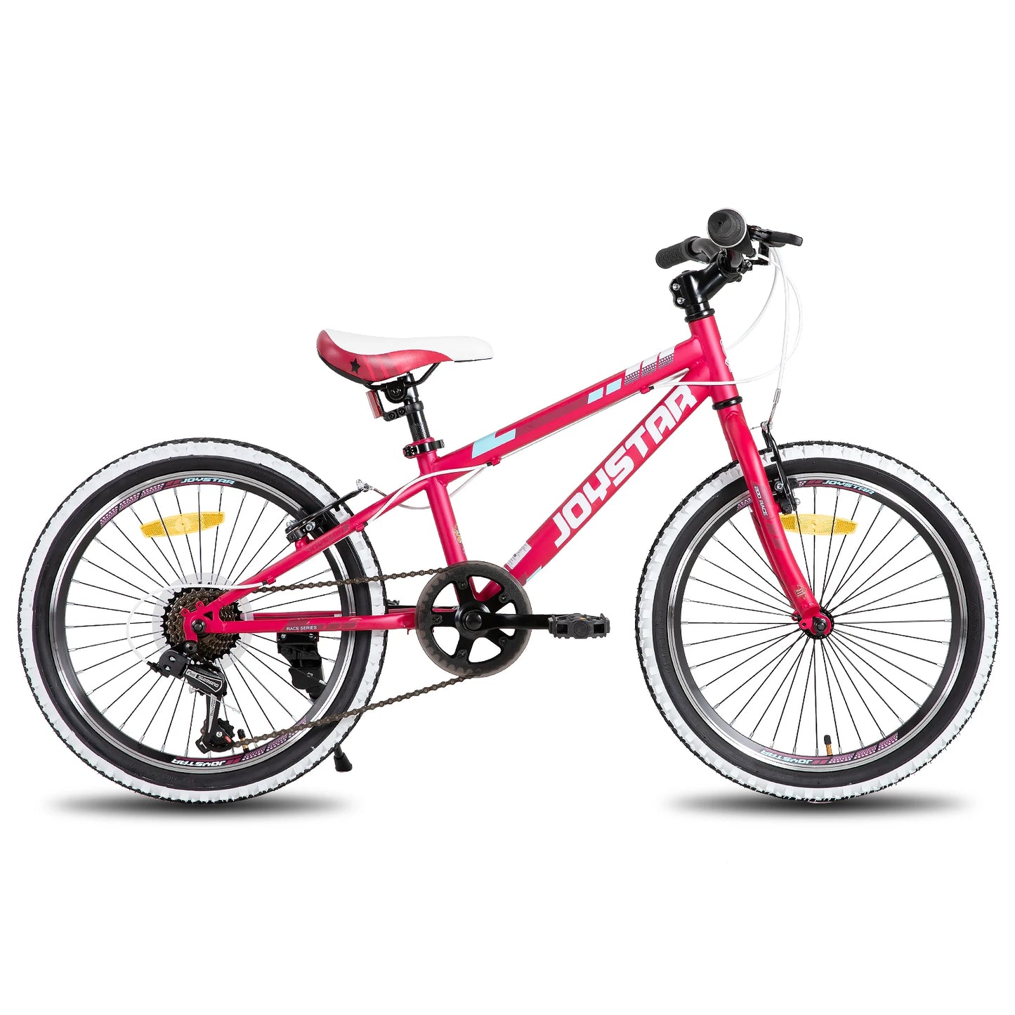 JOYSTAR Kids Mountain Bike 7 Speed Drivetrain