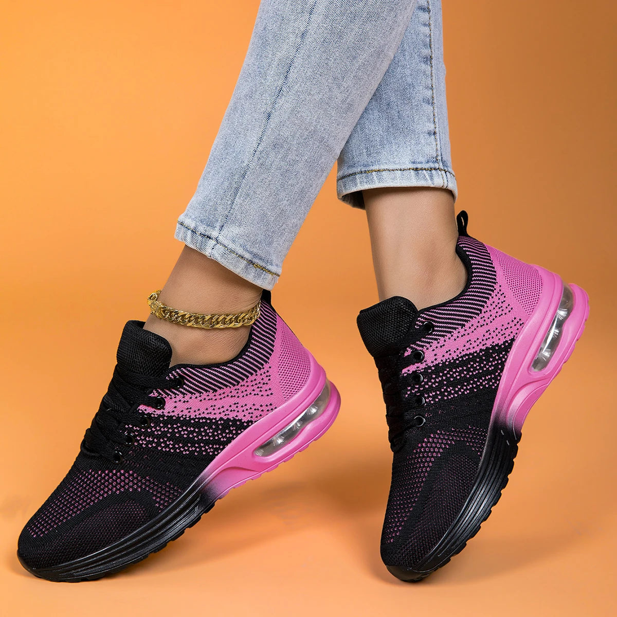 Unisex Running Shoes Breathable Lightweight Mesh Comfort