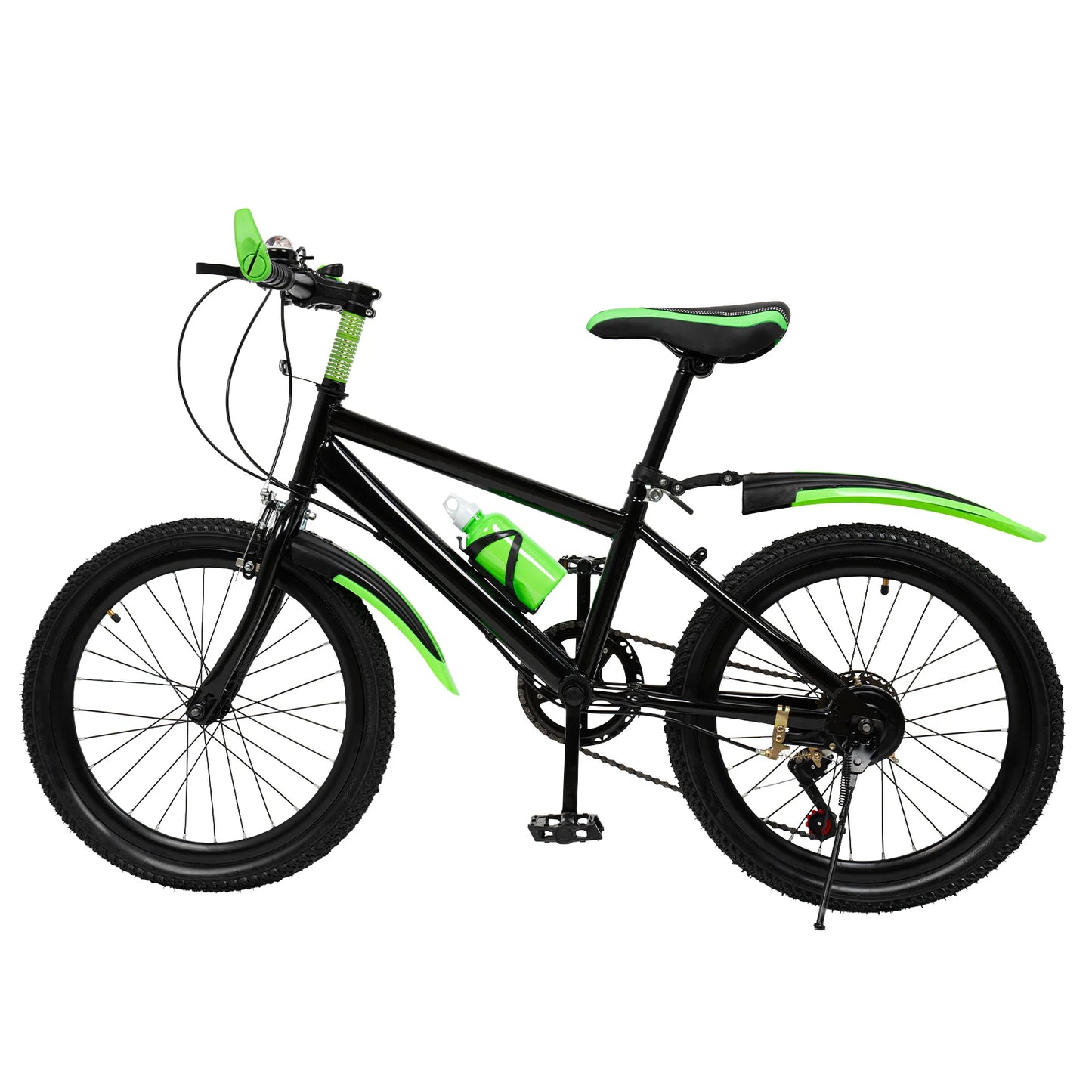 Adjustable Children's Mountain Bike With 7 Speed Braking System Bell