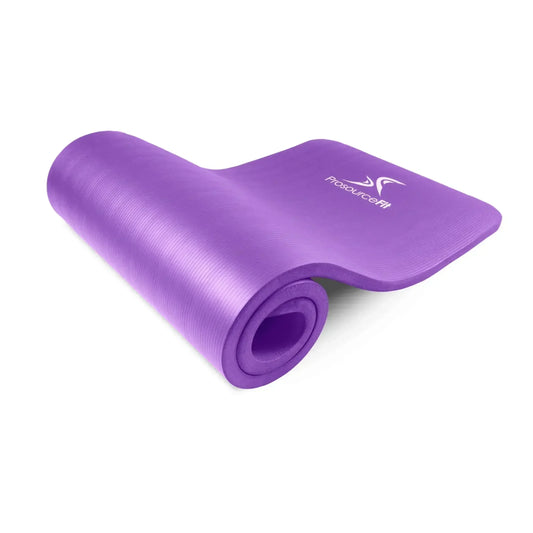 Purple Extra Thick Yoga And Pilates Mat Ultra Comfort Foam