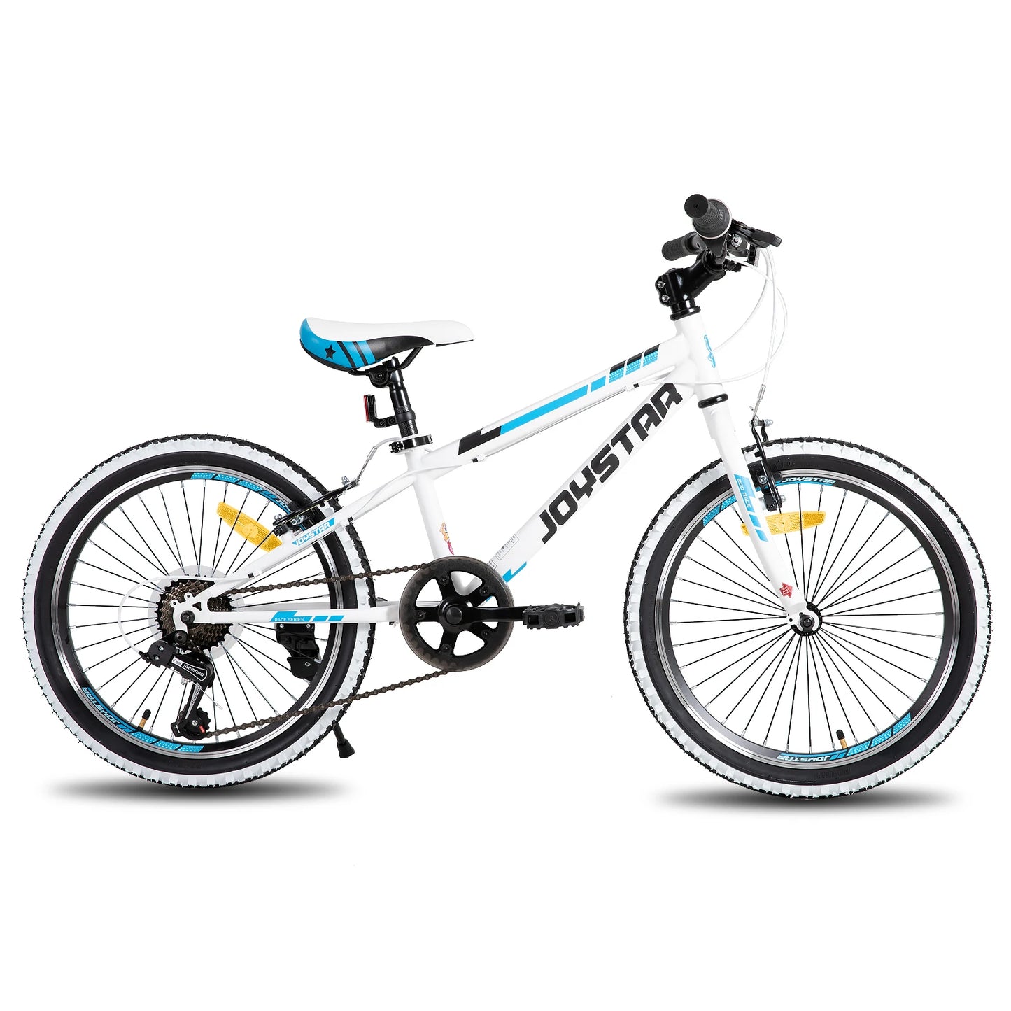 JOYSTAR Kids Mountain Bike 7 Speed Drivetrain