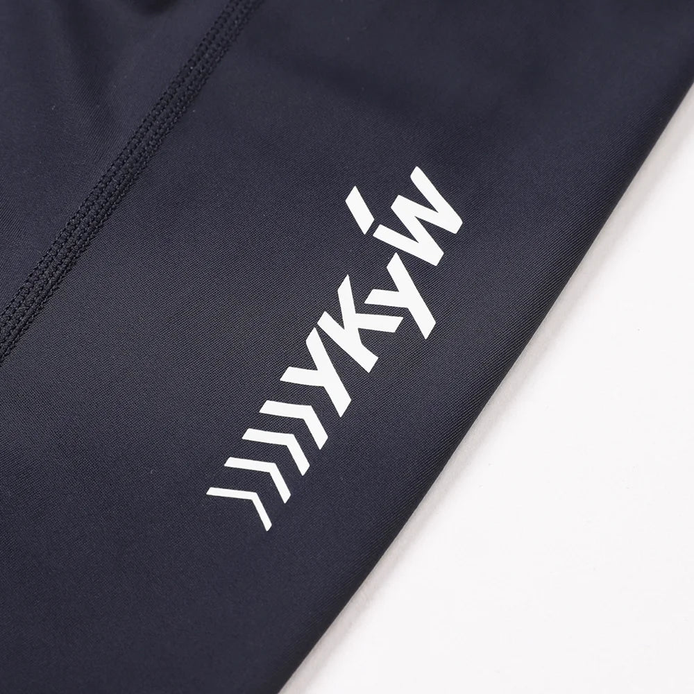 YKYWBIKE Men's Cycling Bib Long Road Pants Breathable Lycra